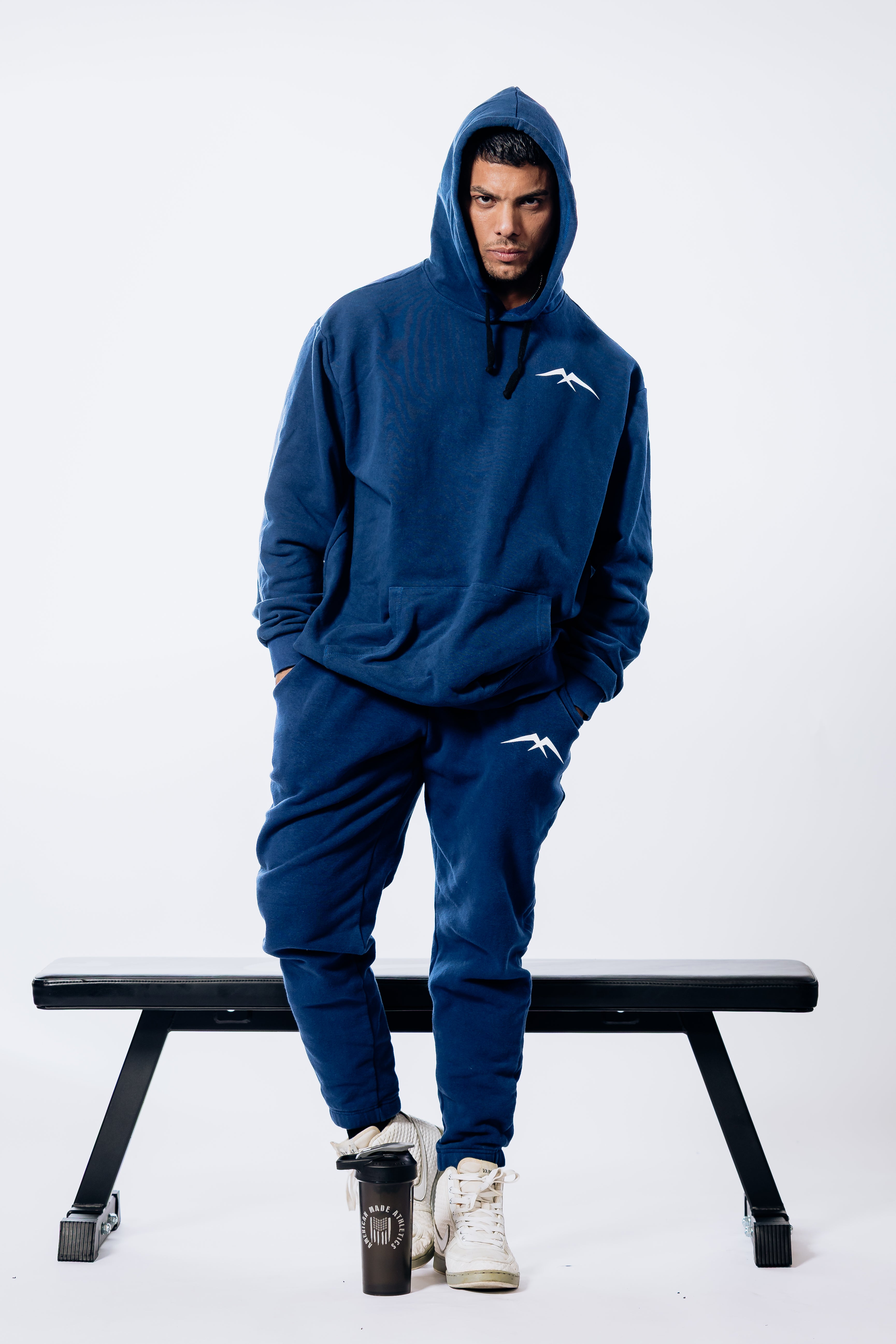 Men's Athletic Fleece Hoodie | USA-Made Performance Hoodie